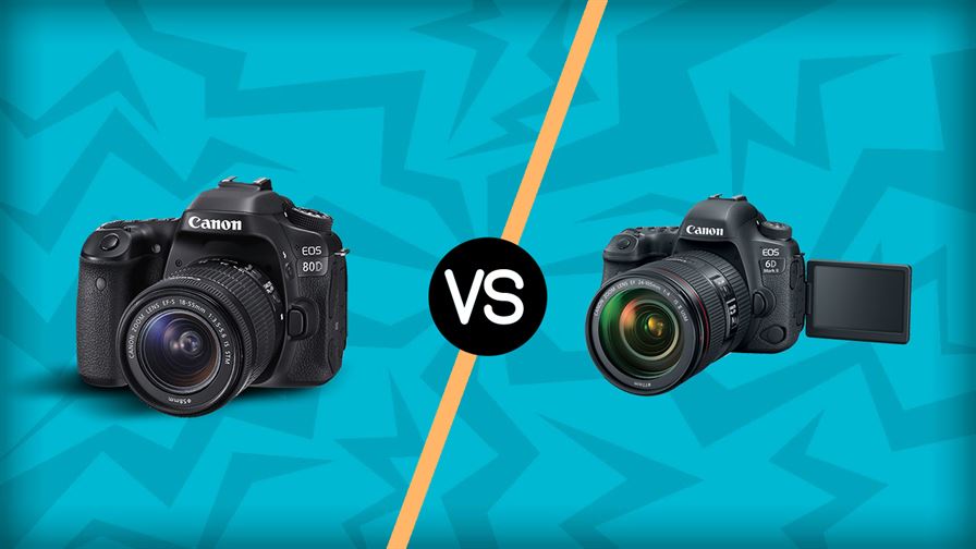 Canon 80D vs Canon 6D Mark II