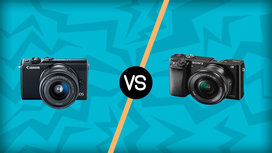 Canon M100 vs Sony A6000