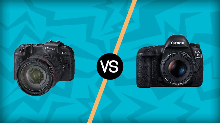 Canon EOS R vs Canon 5D Mark IV