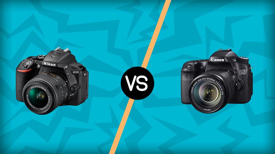 Nikon D5500 vs Canon 70D