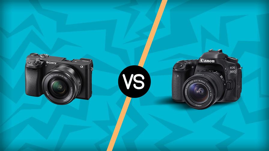 Sony A6300 vs Canon 80D