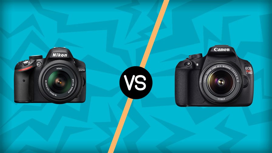 Nikon D3200 vs Canon T5
