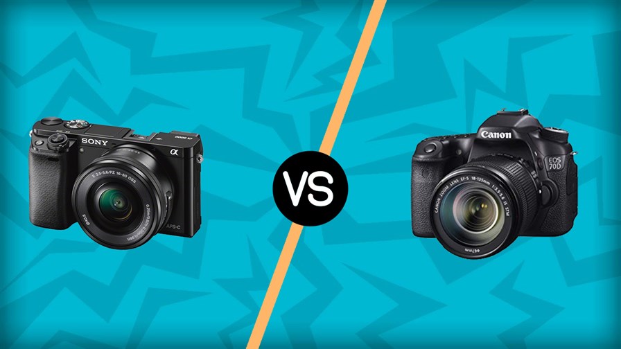 Sony A6000 vs Canon 70D