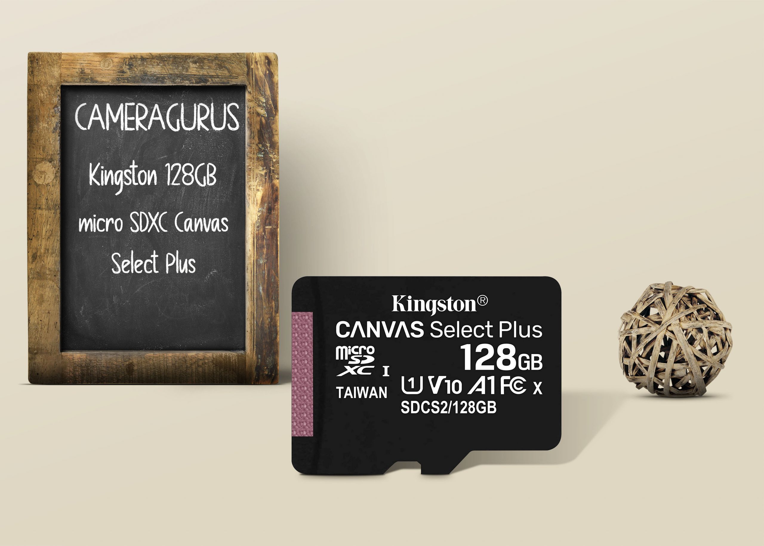 Kingston 128GB micro SDXC Canvas Select Plus