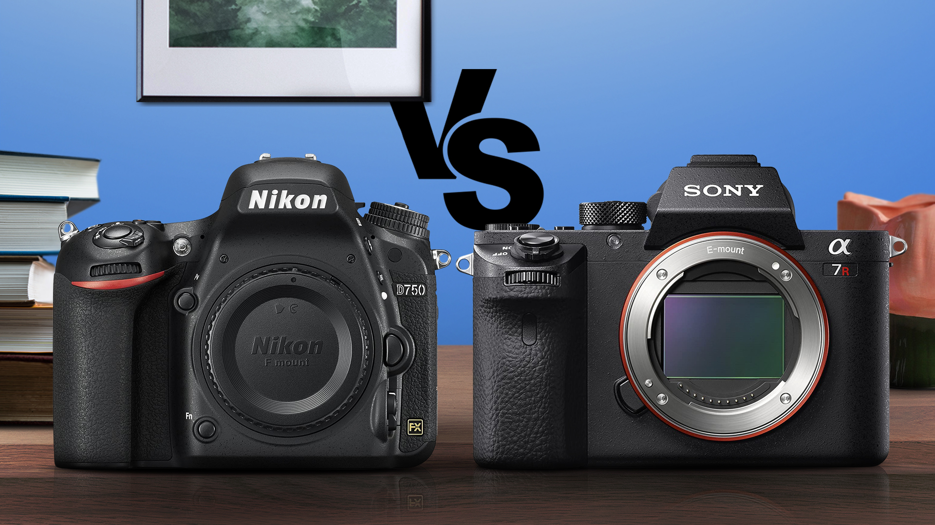 Nikon D750 vs Sony A7R II