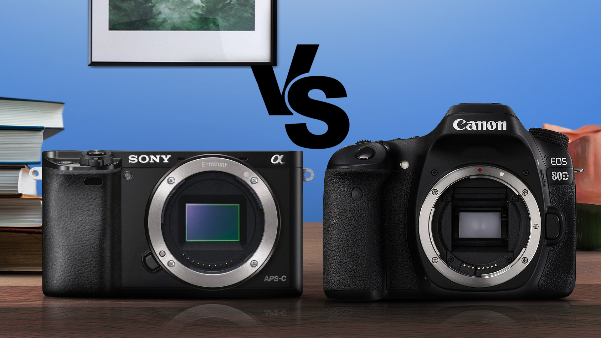 Sony A6000 vs Canon 80D